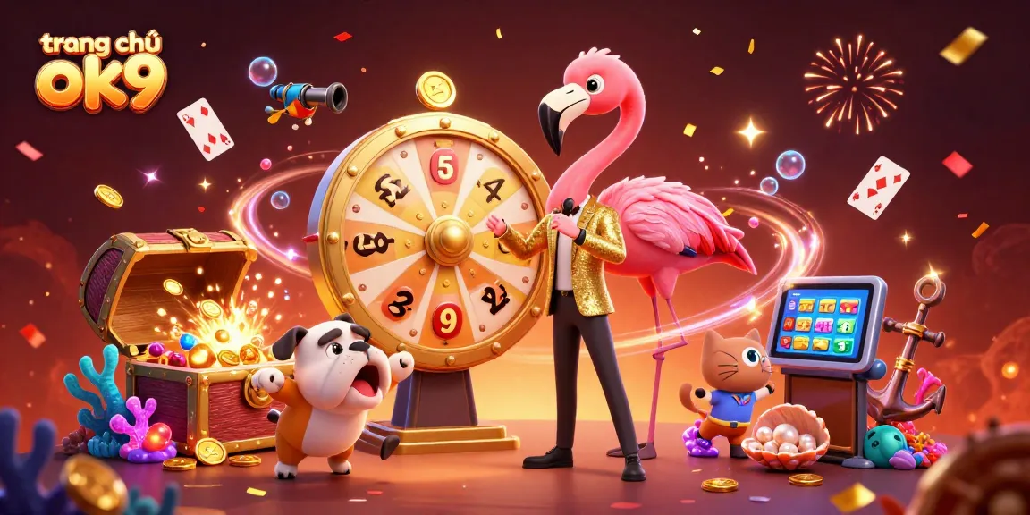 Engage with the fun at trang chủ ok9 where players spin a golden prize wheel and win exciting rewards!